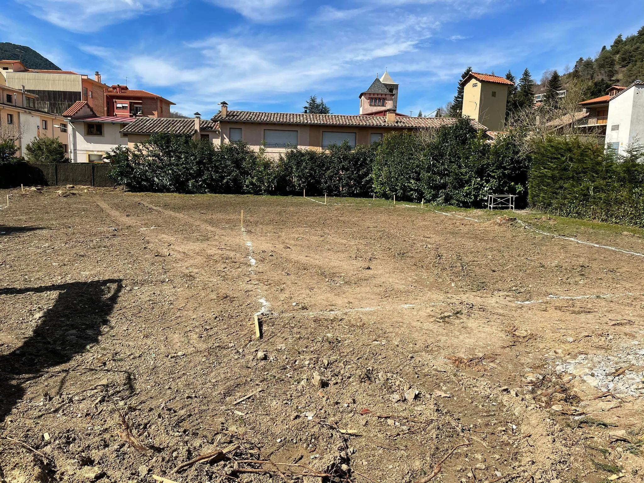 El solar, replanteado